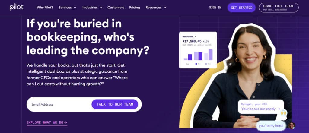 Pilot website