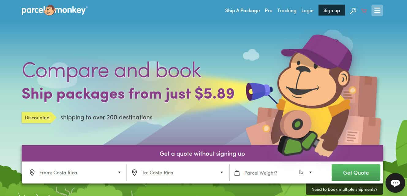 Parcel Monkey Alternatives