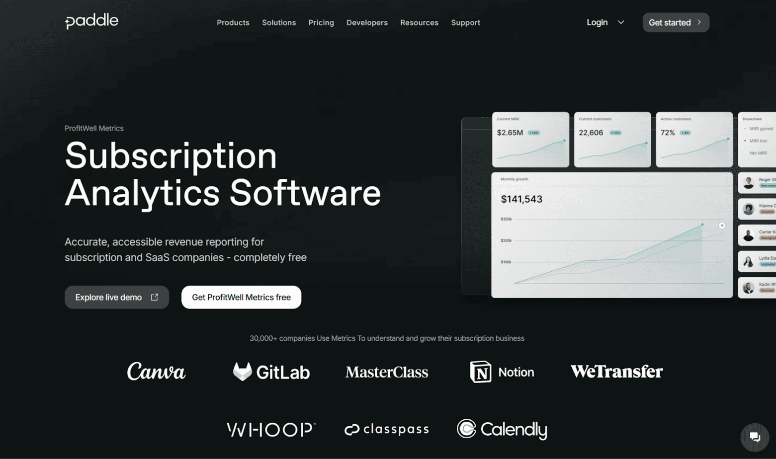 ProfitWell Metrics: The Budget-Friendly Option
