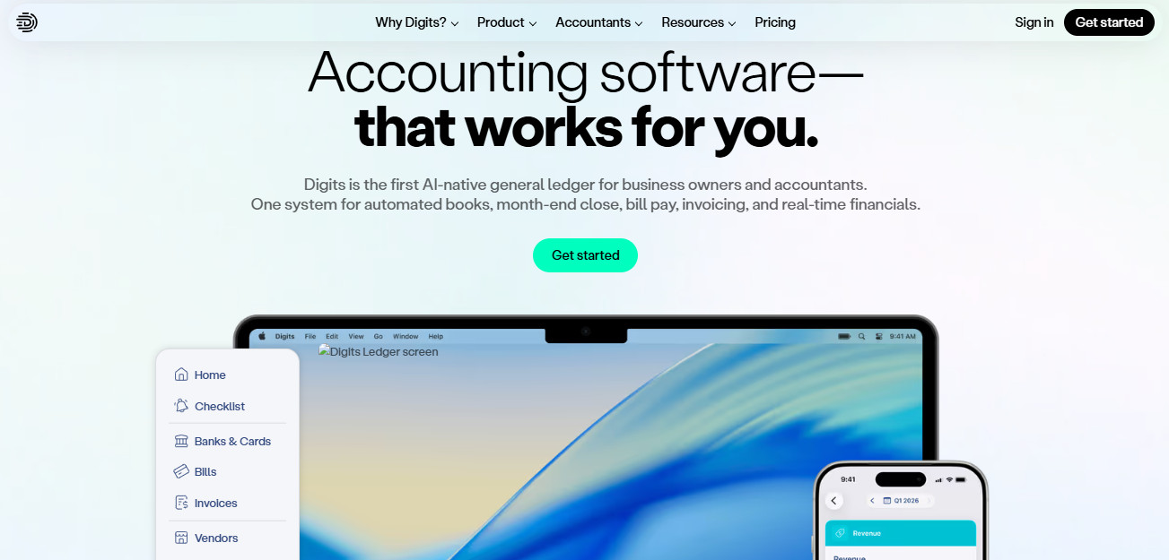 Digits: Tech-Forward Accounting with AI Baked In