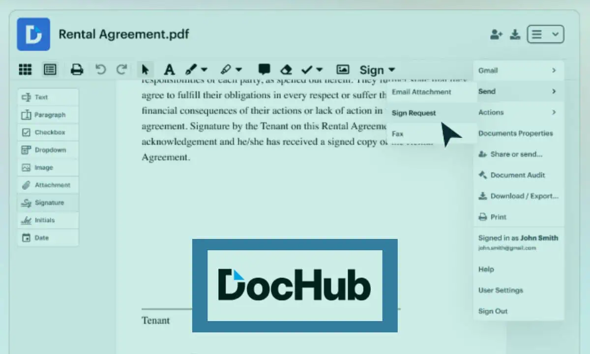 DocHub Review: How It Performs for PDF Editing & E-signatures