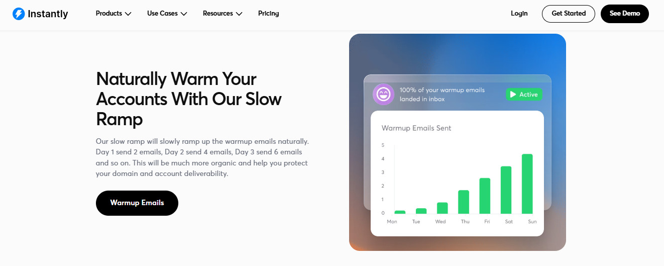 Instantly Warmup Alternative
