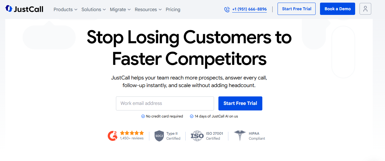 JustCall Alternative