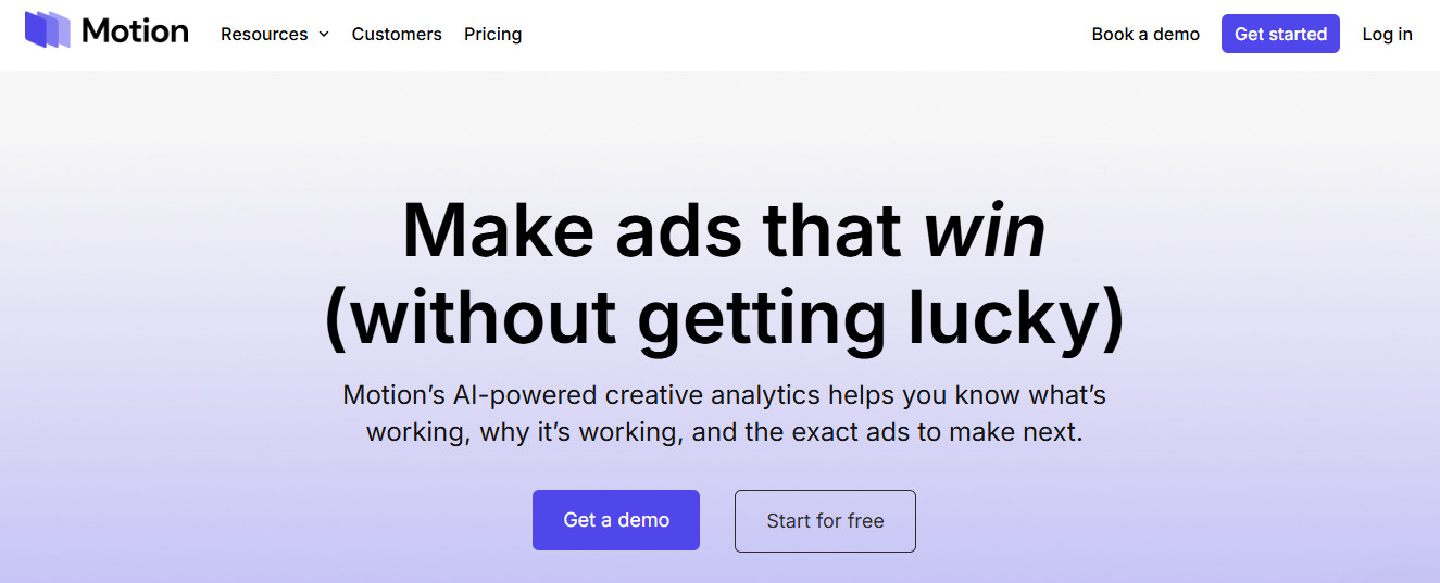 Motion: Performance Creative for Paid Advertising