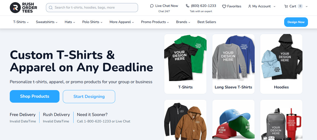 Rush Order Tees: Best for High Turnover