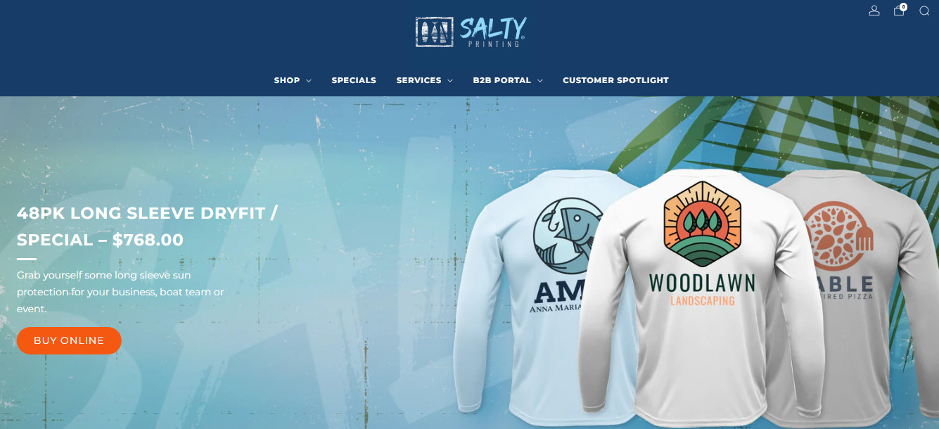 Salty Printing: Best for Outdoor or High-Performance Environments