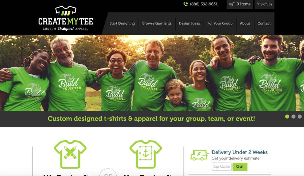 CreateMyTee: Best for Turning Your Shirt Order Into a Fundraiser