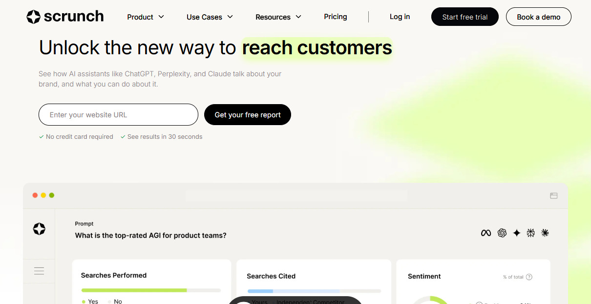 Scrunch: Best for Technical AI Crawler Accessibility