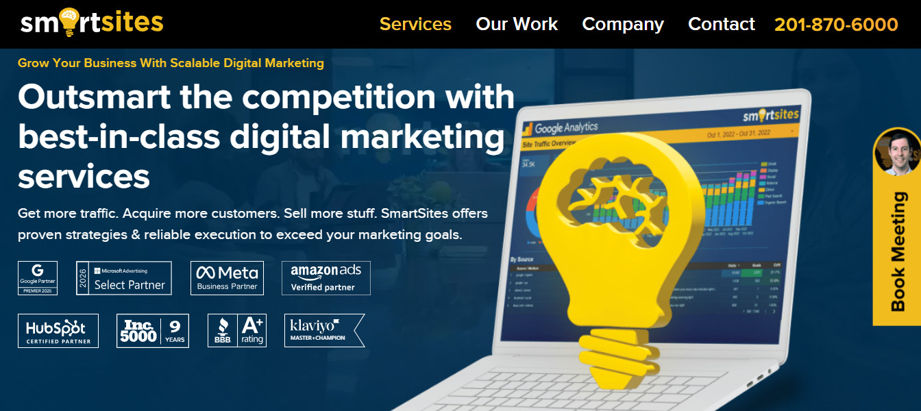 SmartSites: Full-Service SEO and PPC for Performance-Focused Teams