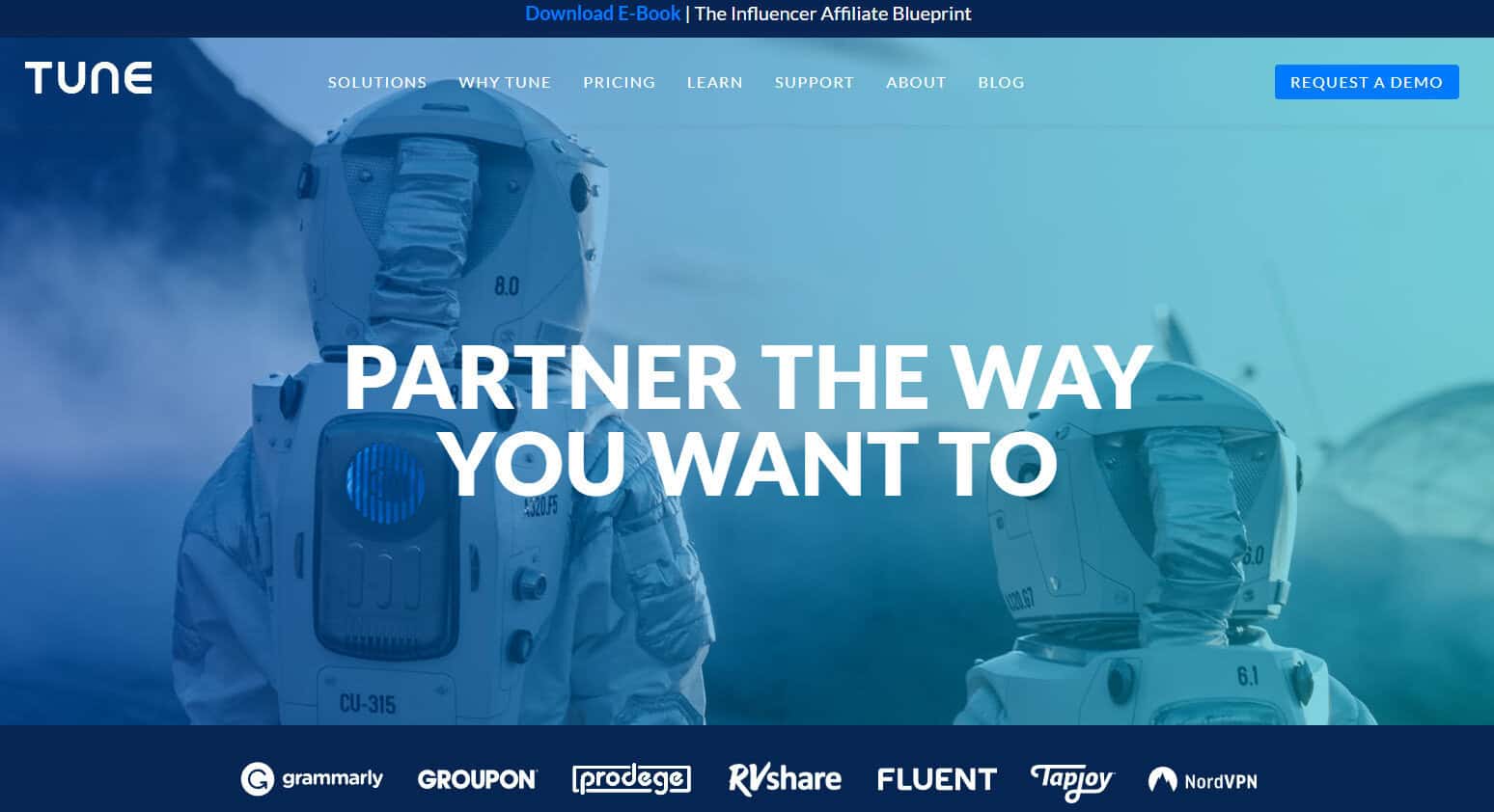TUNE website