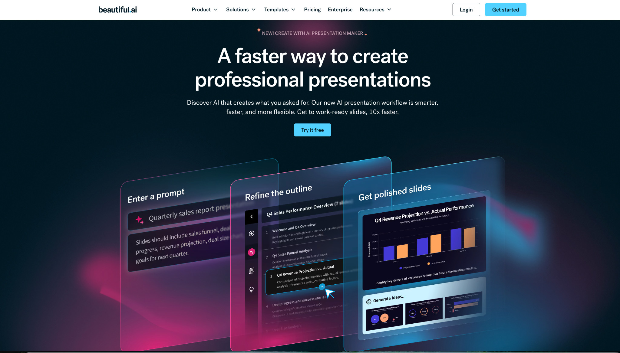 Beautiful.ai - Best for Professional Business Presentations