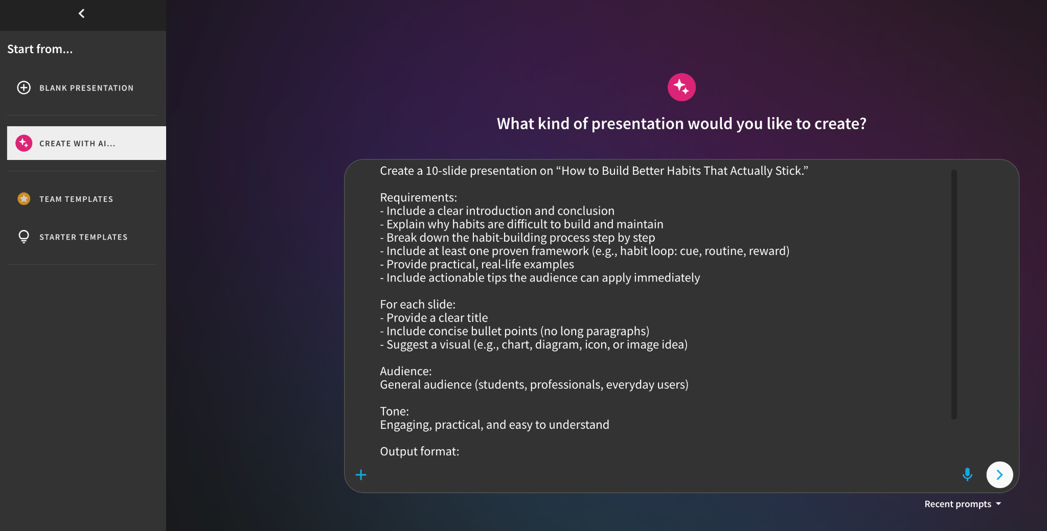 Beautiful.ai Hands-On Demo
