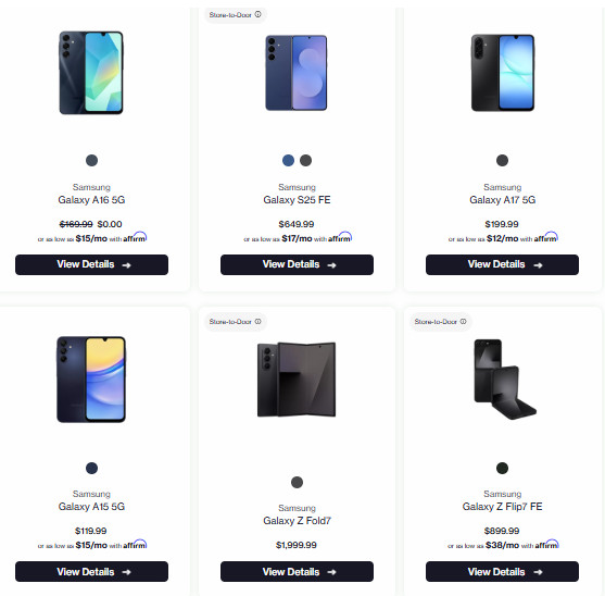 Boost Device Financing