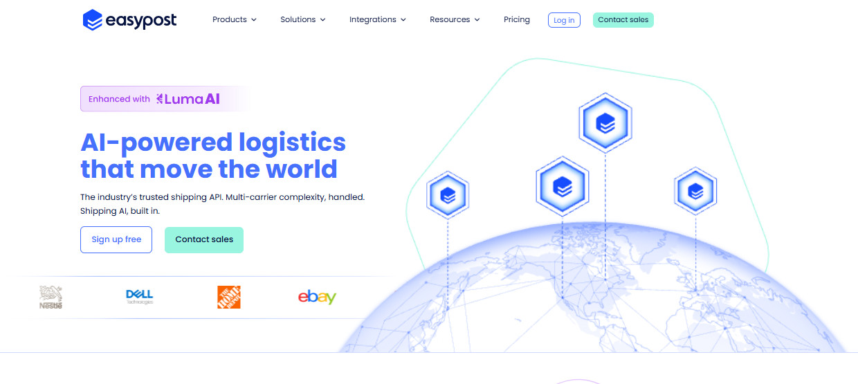 EasyPost: Best for Custom Shipping Setups