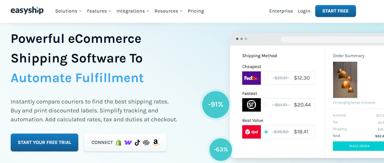 Best for International Growth: Easyship