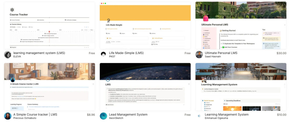 Notion features