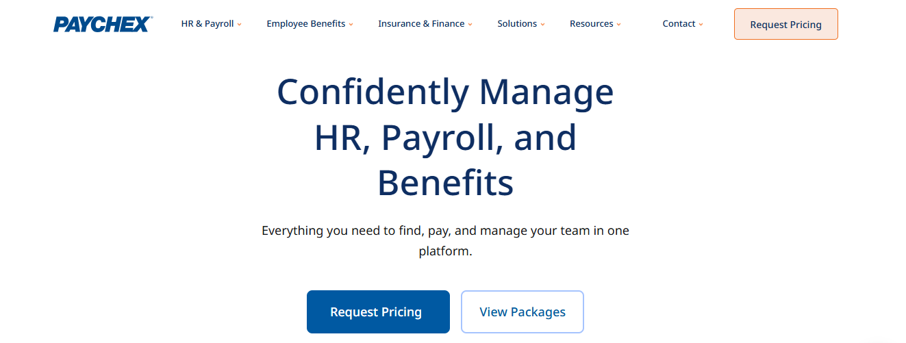 Paychex: Best for U.S. Businesses That Want Menu‑Style Payroll, HR, and Optional PEO