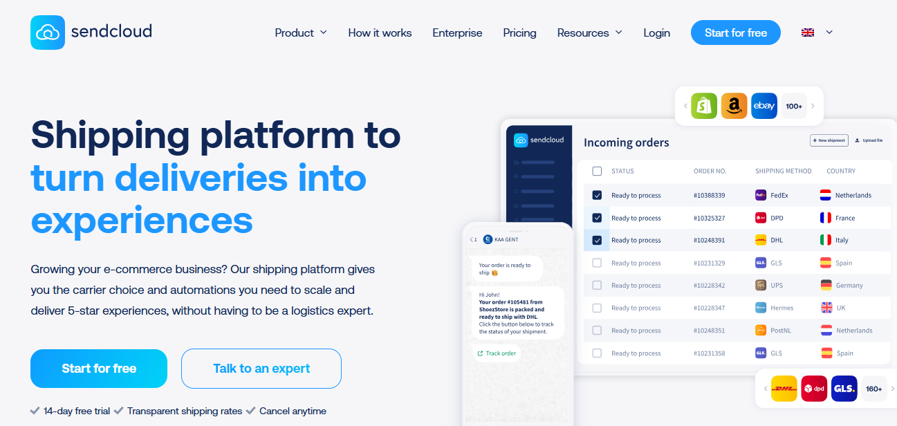 Sendcloud Alternative