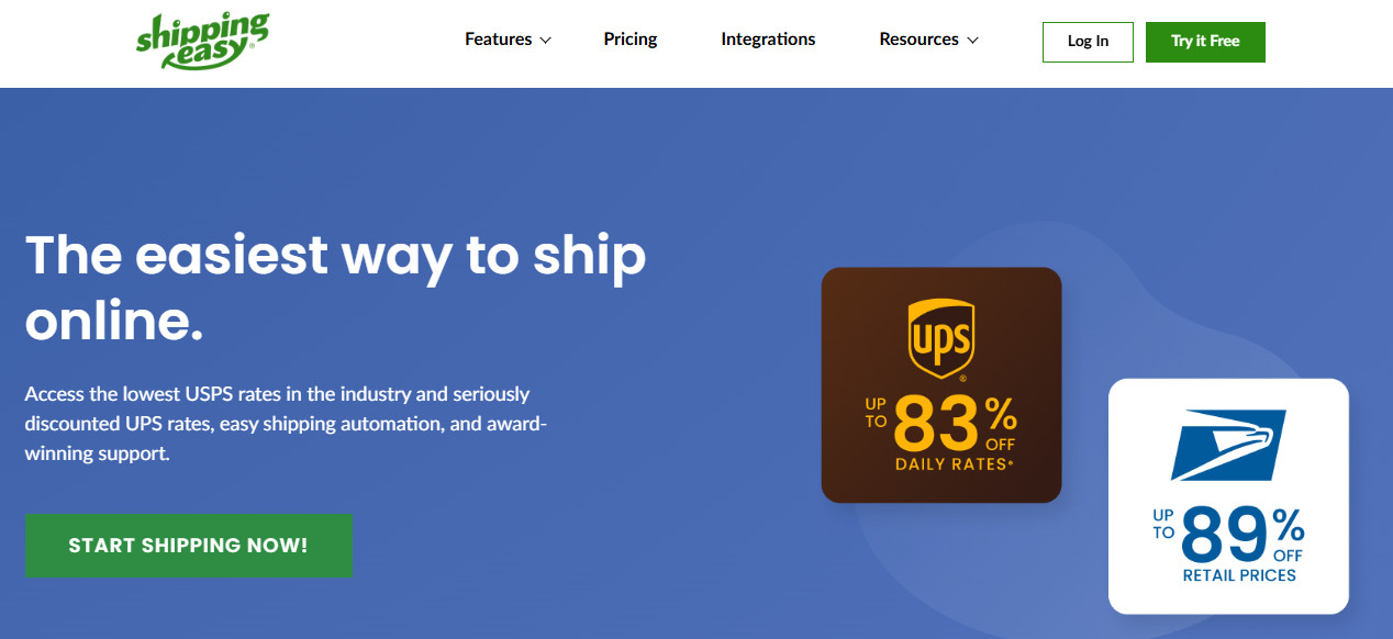 Best for Multichannel Sellers: ShippingEasy