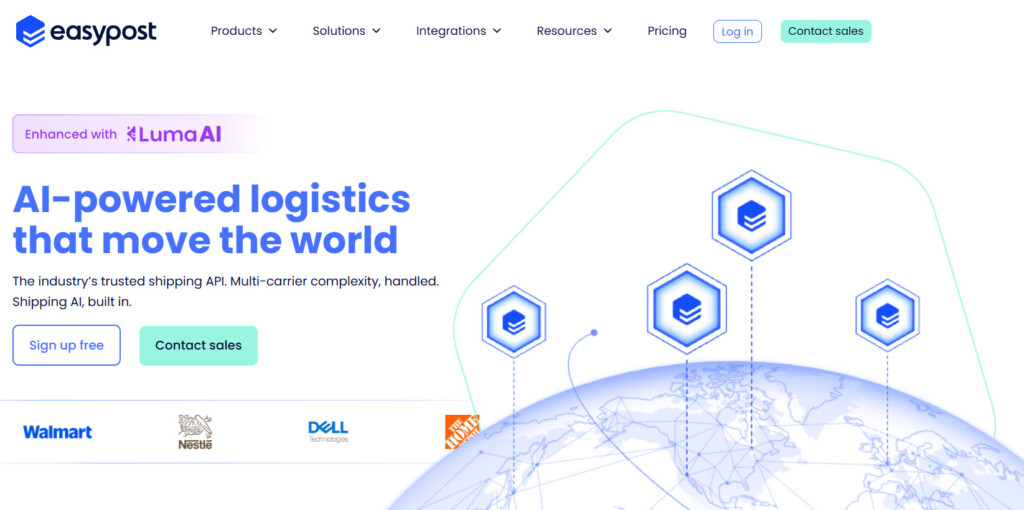 easypost website