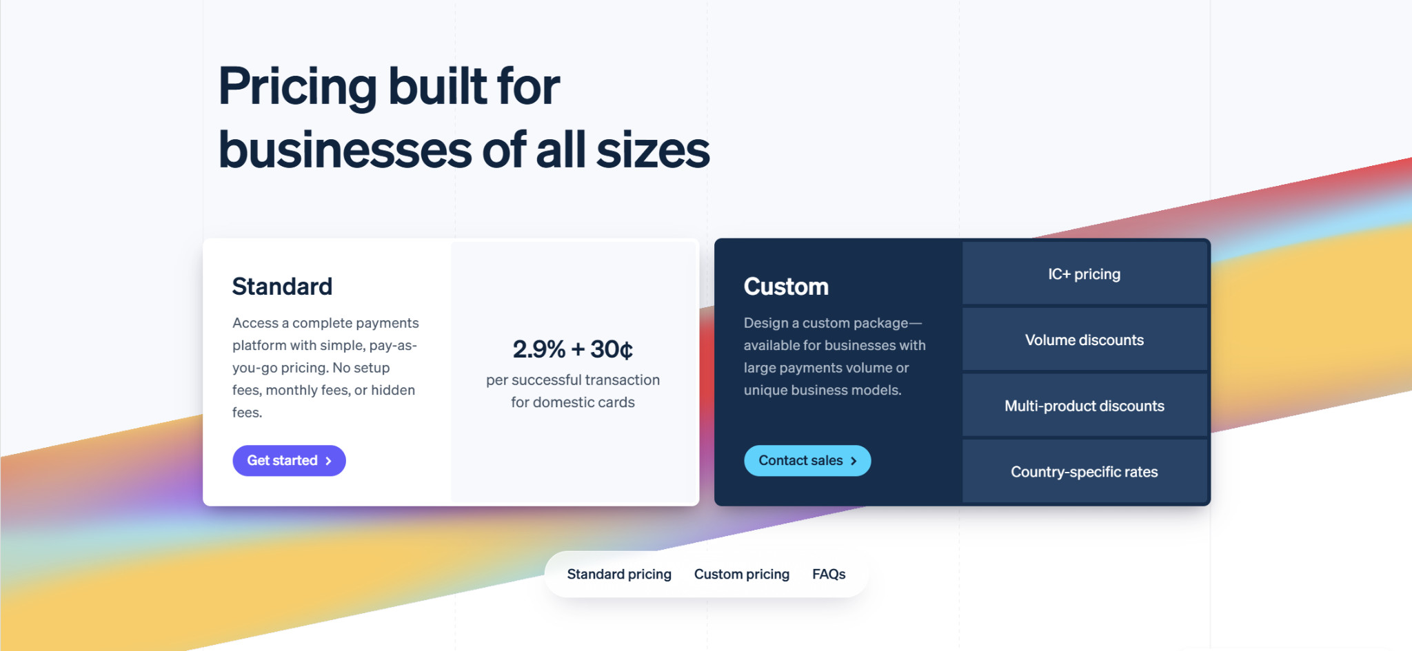 Stripe Processing Fees