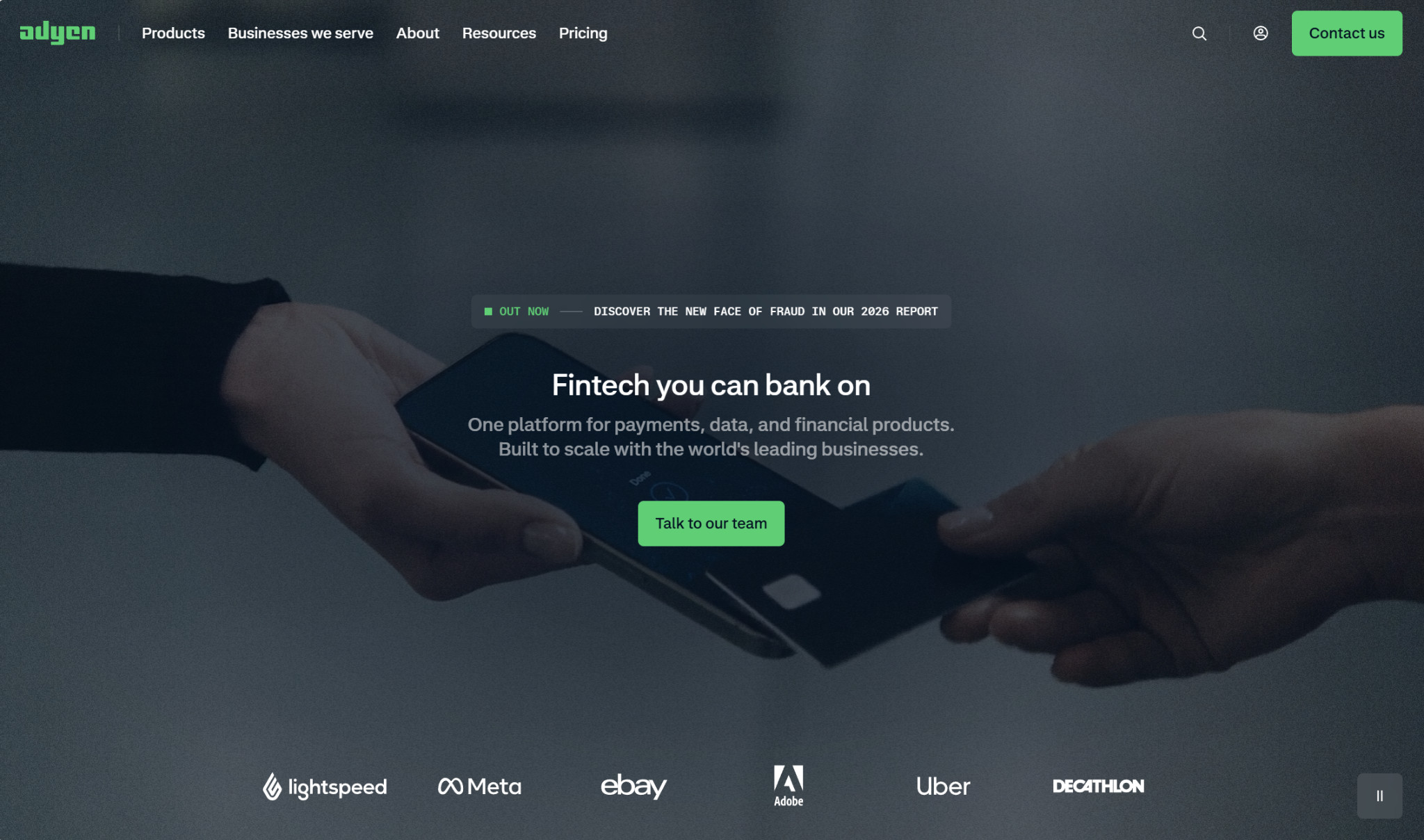 Adyen: Best for Larger Enterprises