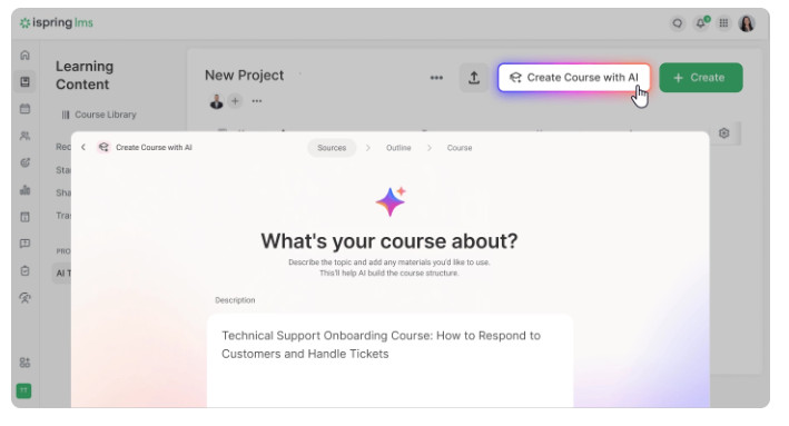 ispring ims ai course