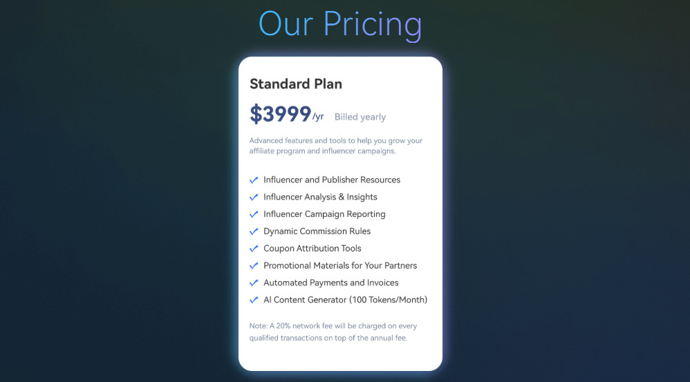 PartnerBoost Pricing