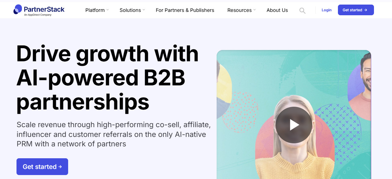 PartnerStack: Best for Managing Broader B2B SaaS Partner Ecosystems