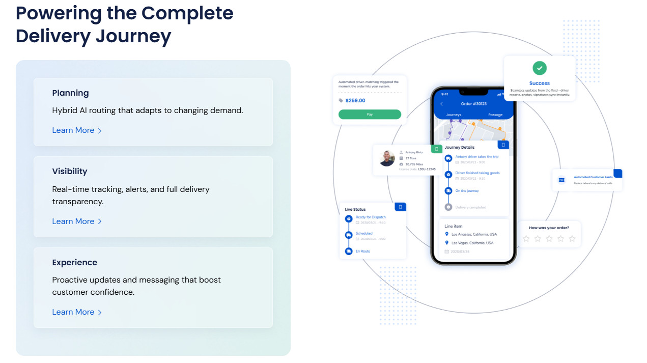 Grasshopper Labs vs DispatchTrack