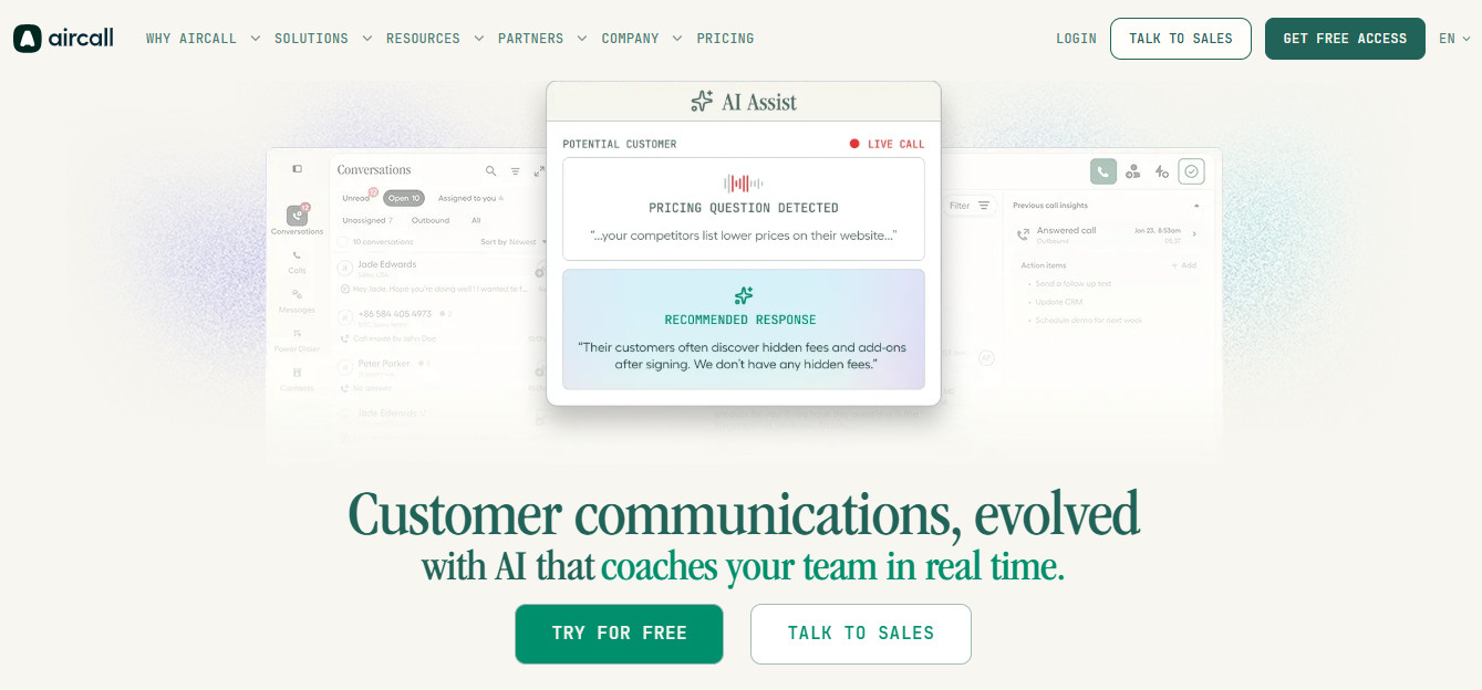 Aircall: Phone-Native Conversation Intelligence