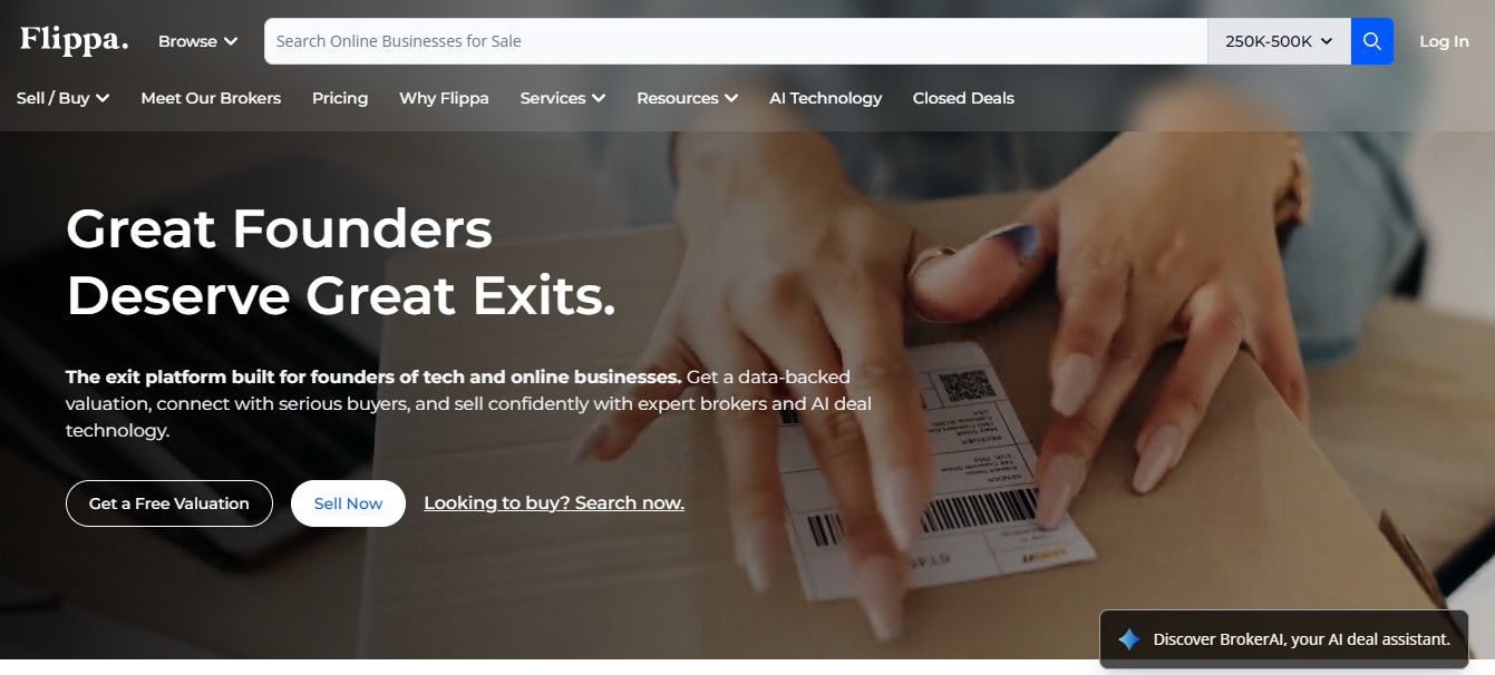 Flippa: The High-Volume Open Marketplace