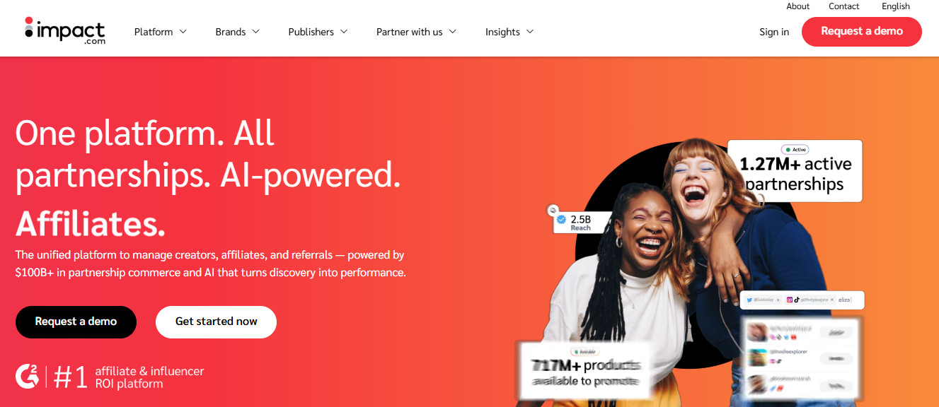 Impact.com: Best Enterprise-Grade Network Alternative