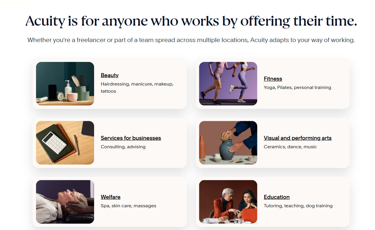 Acuity Scheduling