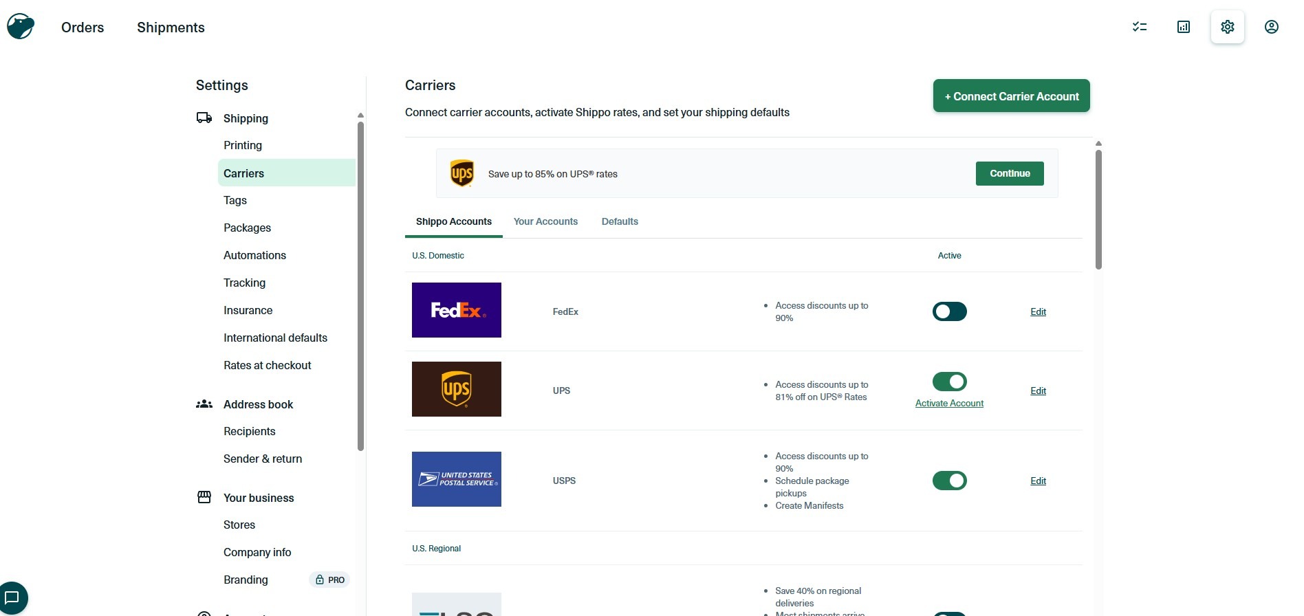 How to Set Up Shipping for a New Shopify Store With Shippo