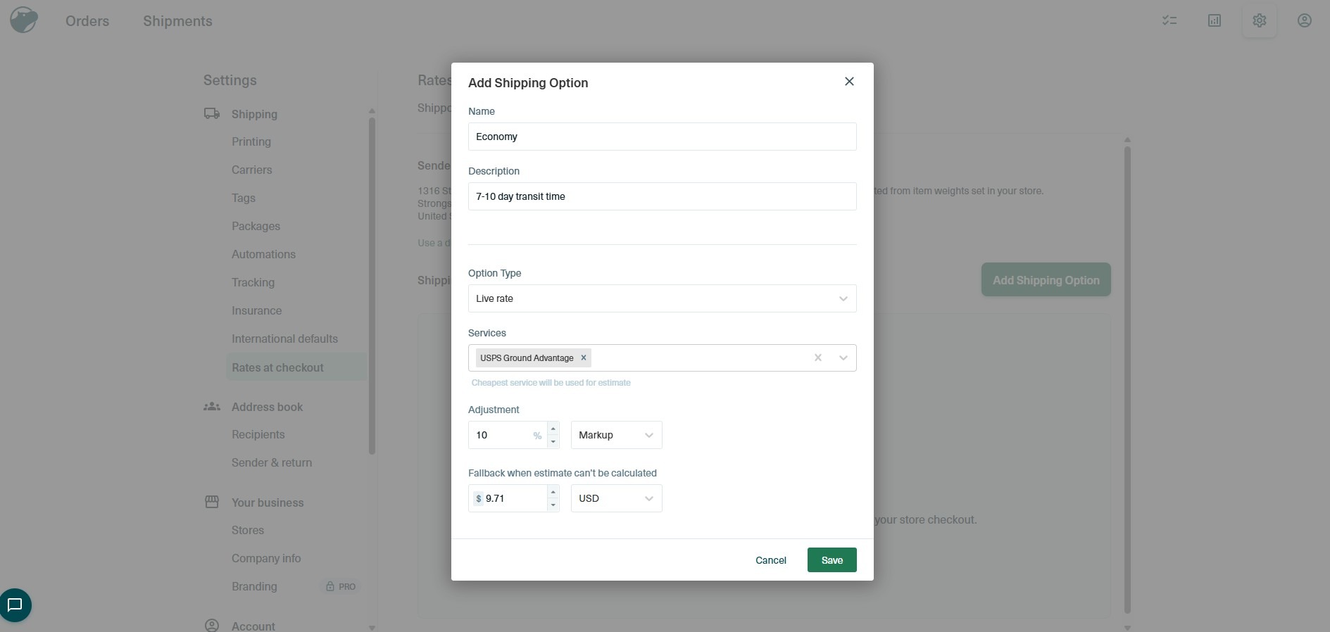 How to Set Up Shipping for a New Shopify Store With Shippo