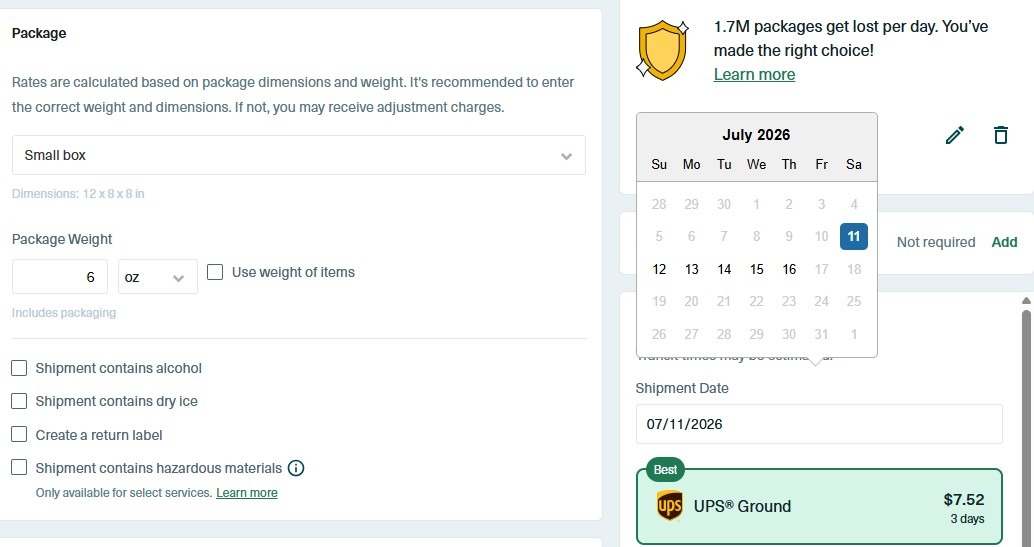 How to Set Up Shipping for a New Shopify Store With Shippo