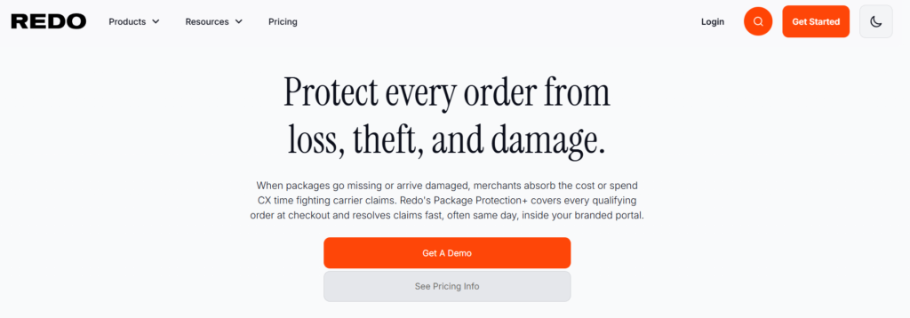 Redo's Package Protection+