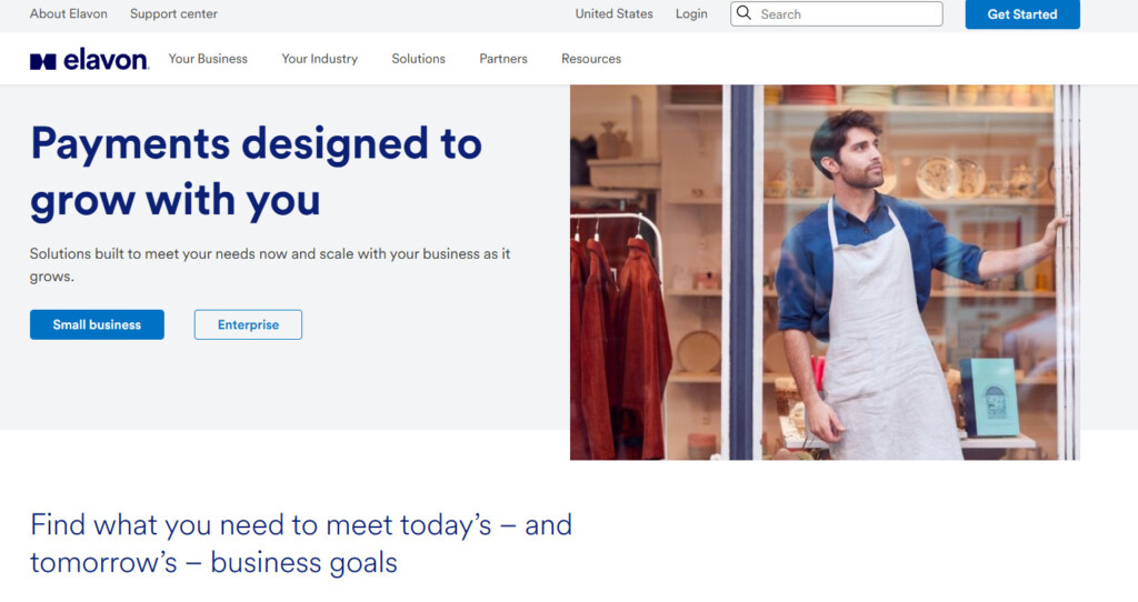elavon website payments