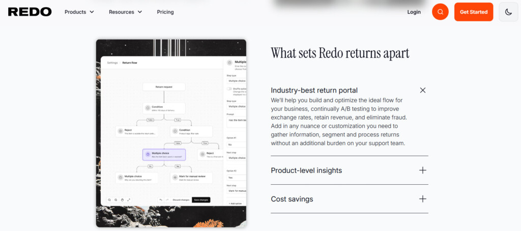 redo returns