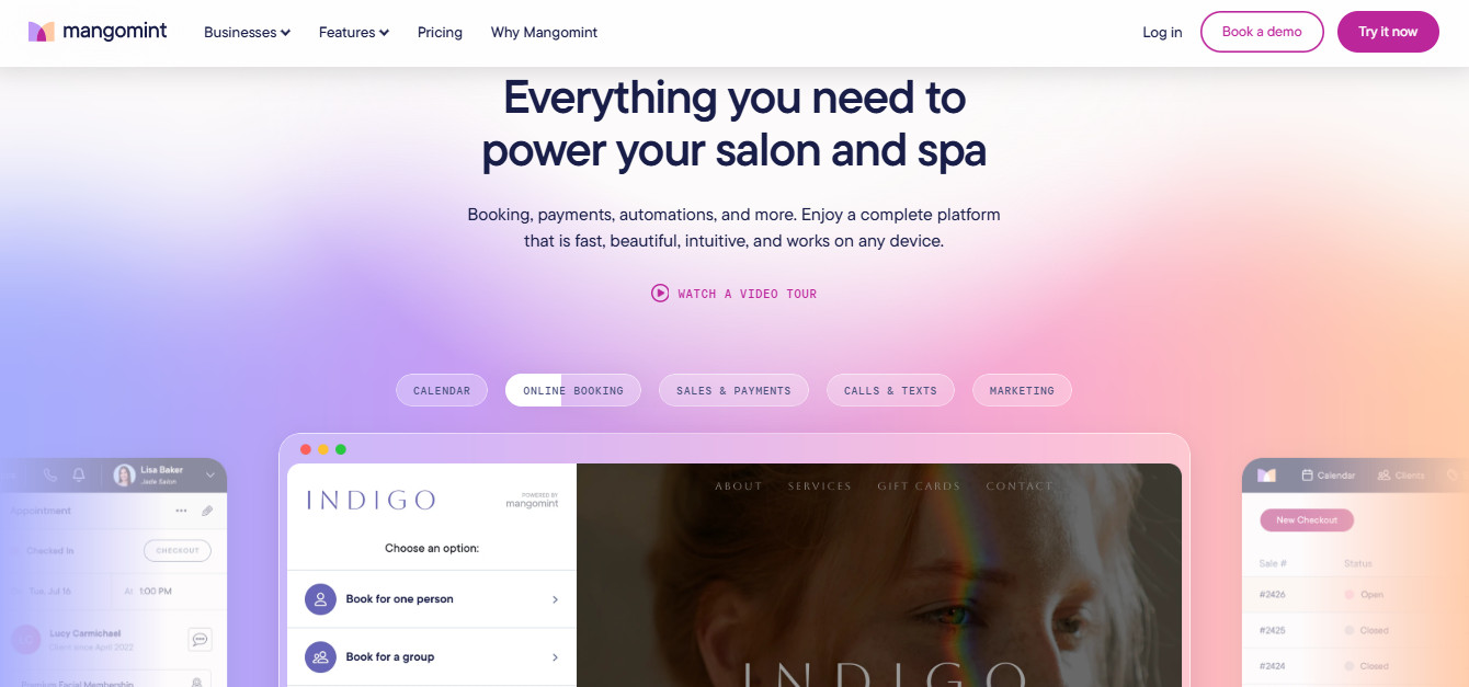 Mangomint Website