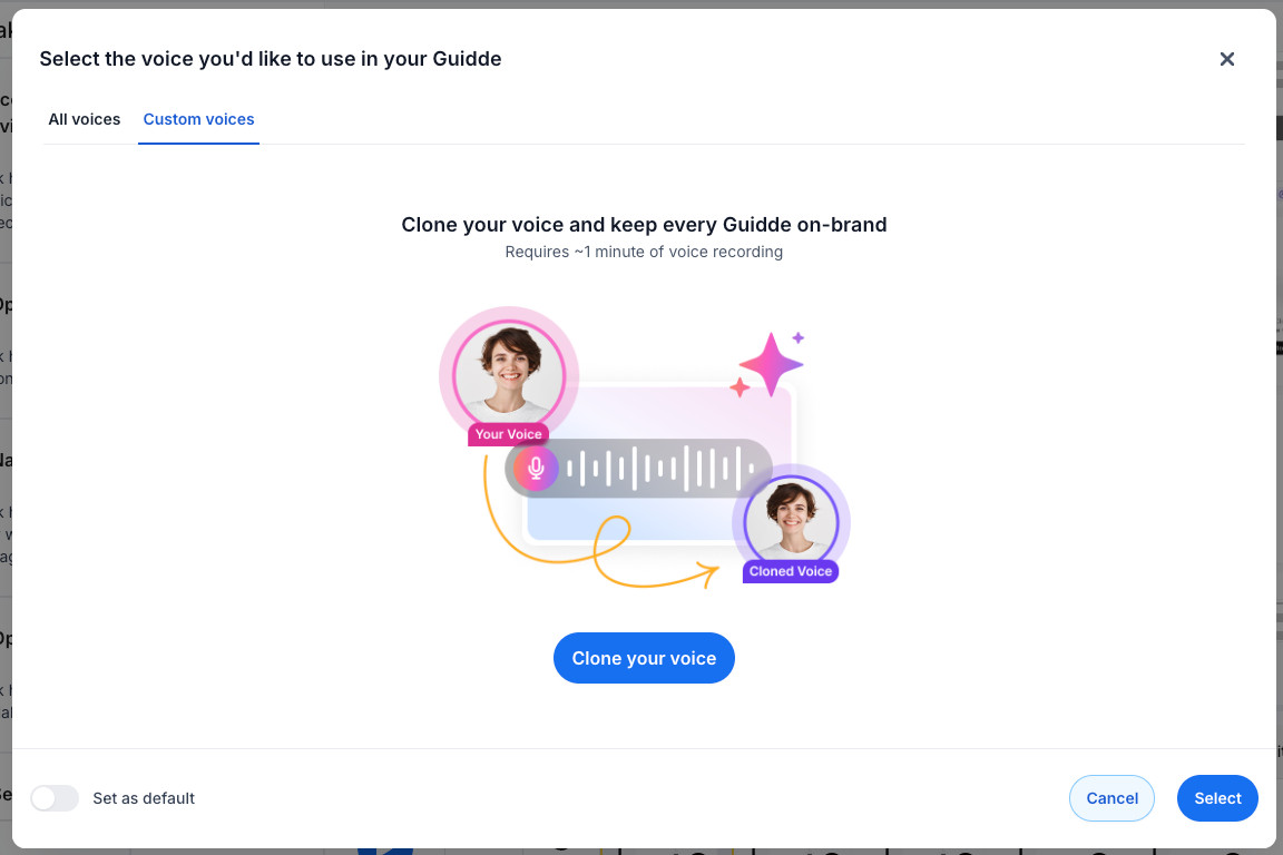 clone your voice