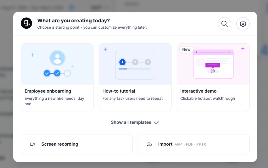creating today
